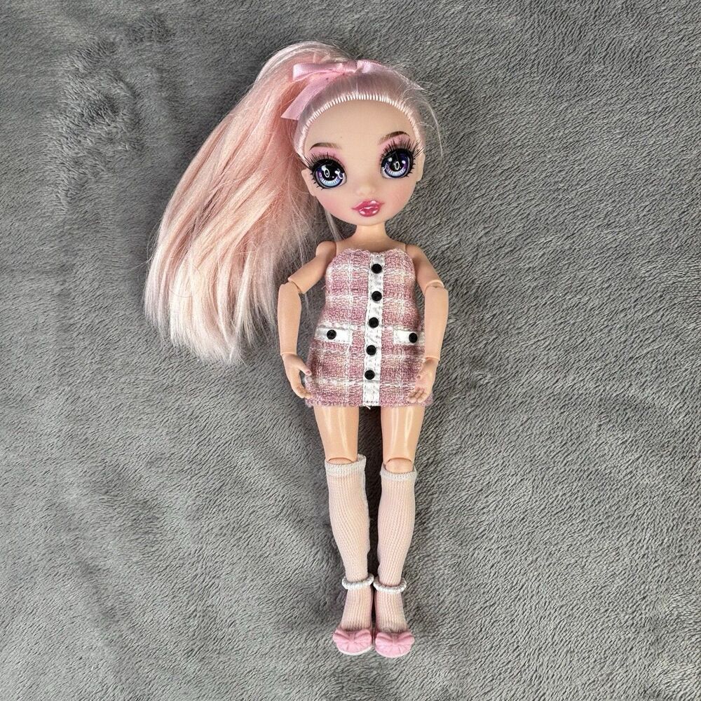 Rainbow Junior‎ Jr High Bella Parker 9" PINK Fashion Doll Series 2 RH High Heel